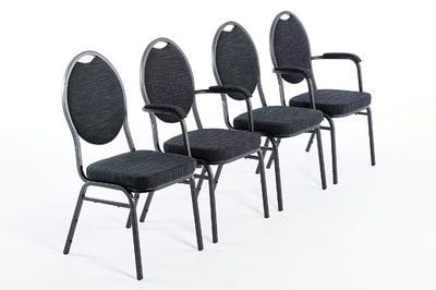 Stapelbare Bankettstühle für Veranstaltungen